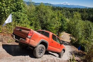 Illustration for article titled Here's How The 2016 Toyota Tacoma Looks Off-Road